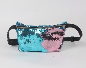 Sequin, glitter bumbag