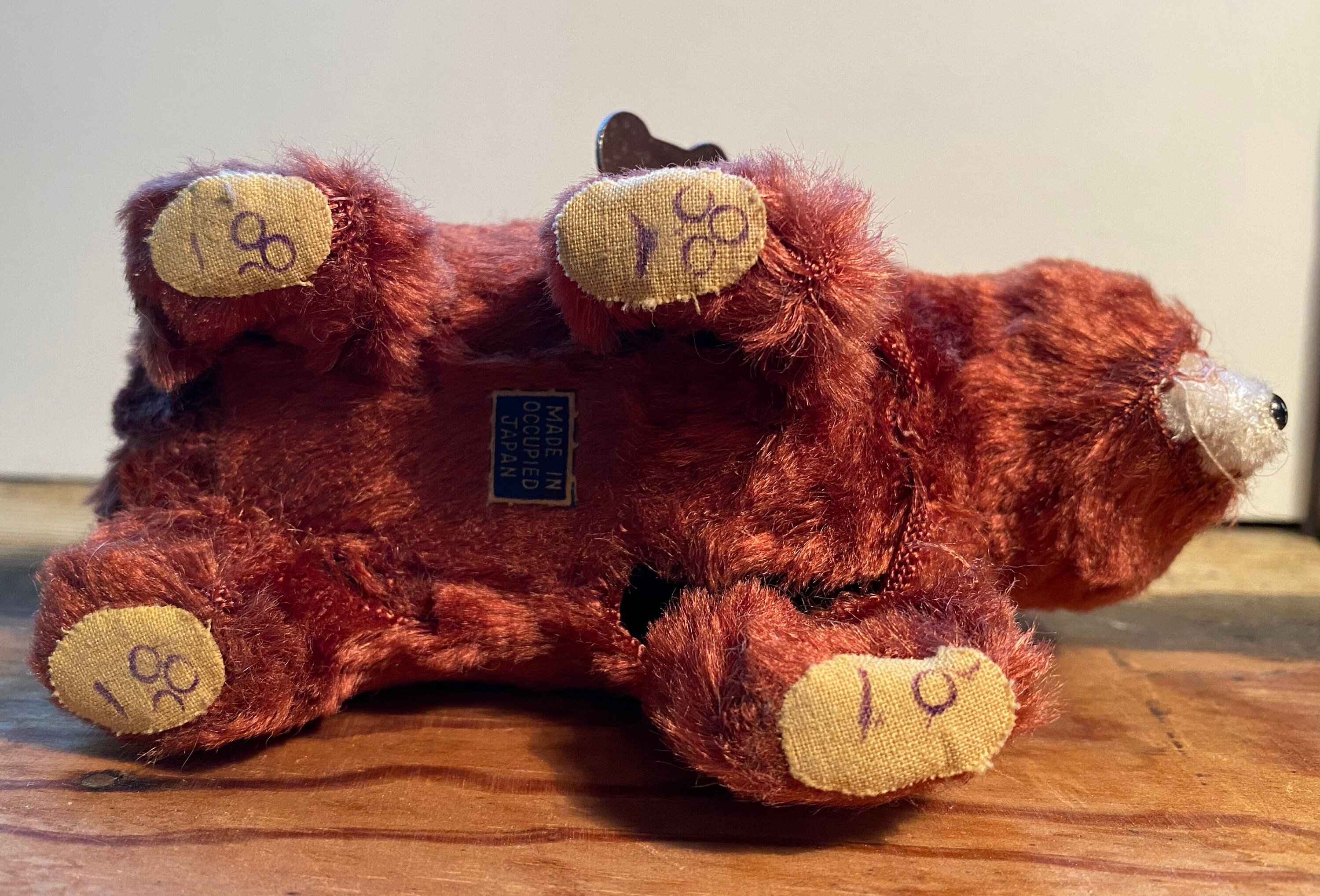 Antique 1940/50's WindUp Bear Toy Occupied Japan Excellent condition