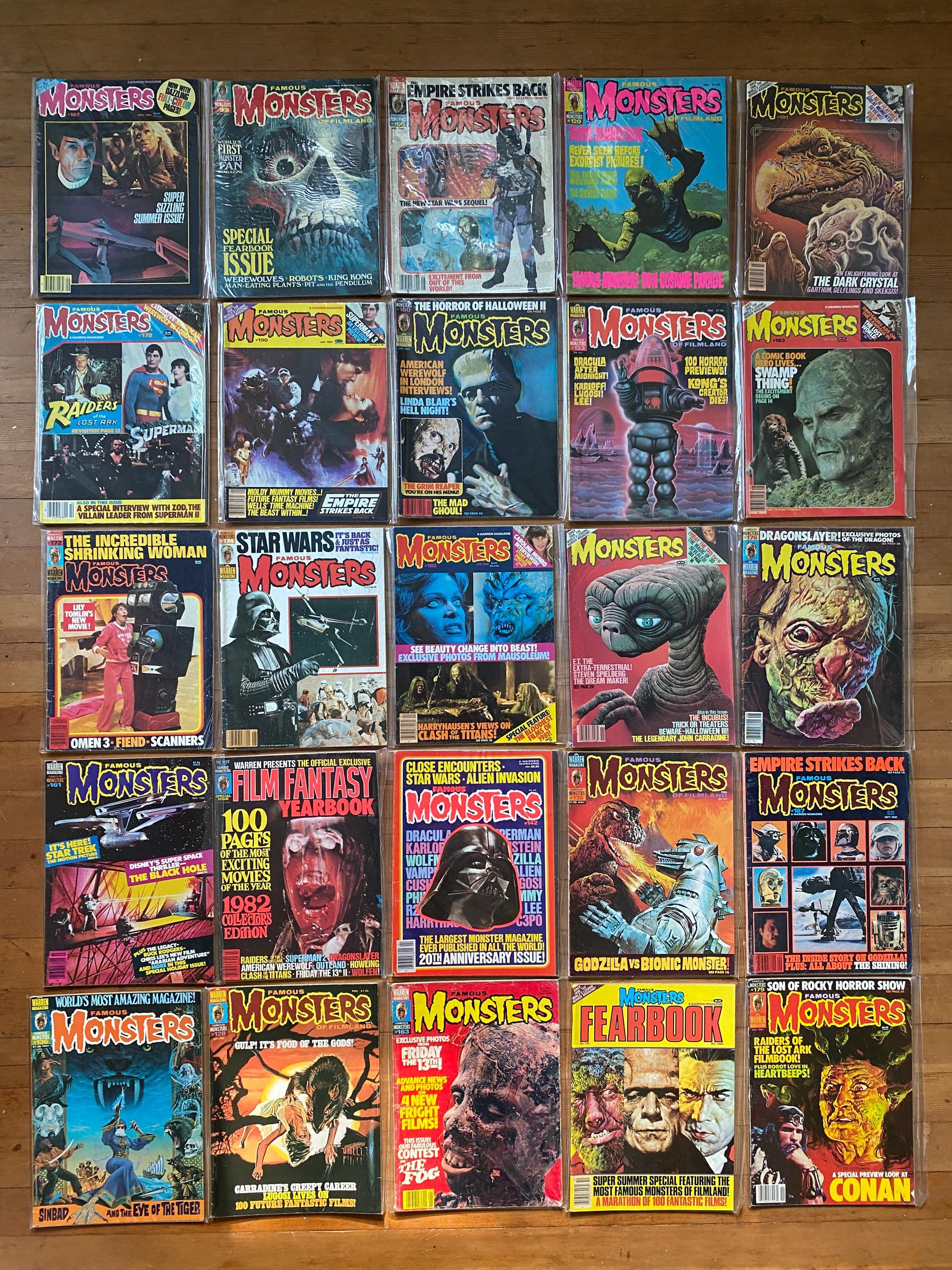 Famous Monsters of Filmland Magazine - Etsy