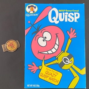 Quisp Cereal Box - Etsy