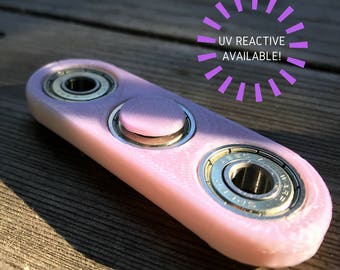 3D Printed Fidget Toy, Fidget Spinner, Finger Spinner, Dual Spinner, Bar Spinner, Customized Color