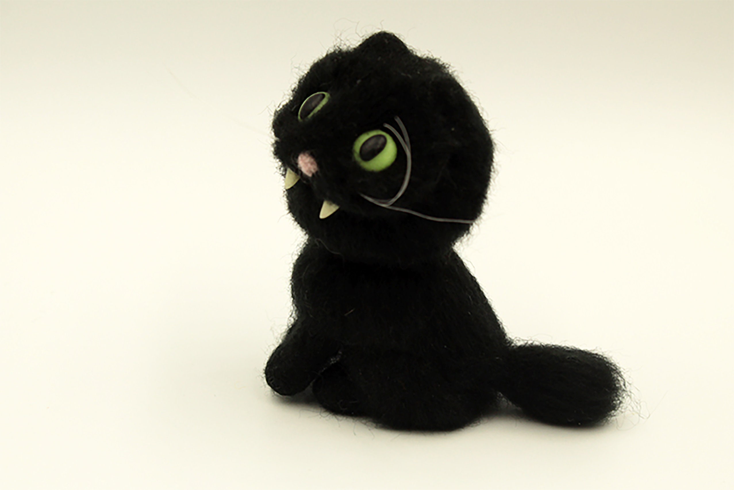 Spooky cat toy Gothic cat toys Creepy cat toy Zombie kitty Etsy