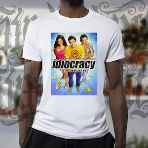 IDIOCRACY Film T-Shirt 90er Hoodie Kultfilm brawndo