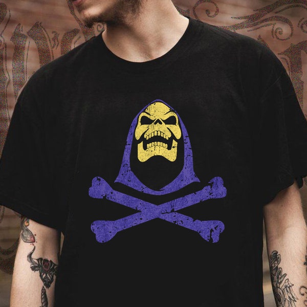 Skeletor master of the universe shirt 90s 80s