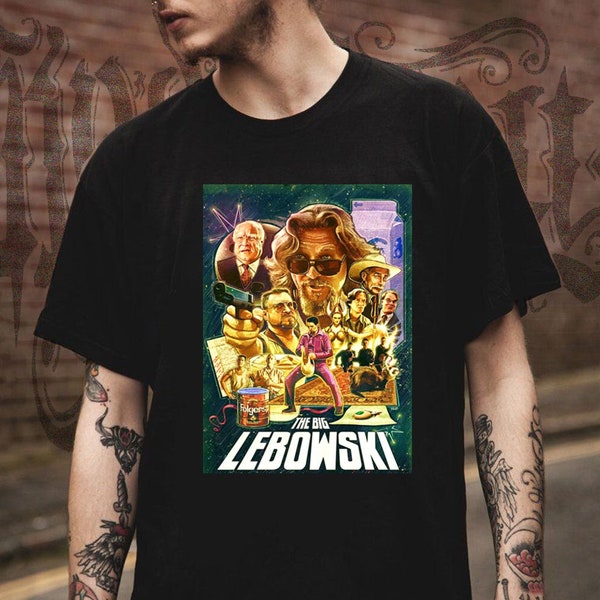 The Big Lebowski T-shirt, Hoodie and Sweatshirt the dude cult movie 90s