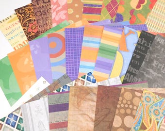 DCWV 6x6 Fall Stack SAMPLER Paper Pack 30 designs Assortment No. 124 craft origami scrapbooking craft scrapbook embellishment paper cards
