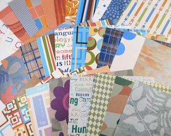 DCWV 6x6 Fall Stack SAMPLER Paper Pack 30 designs Assortment No. 125 craft origami scrapbooking craft scrapbook embellishment paper cards
