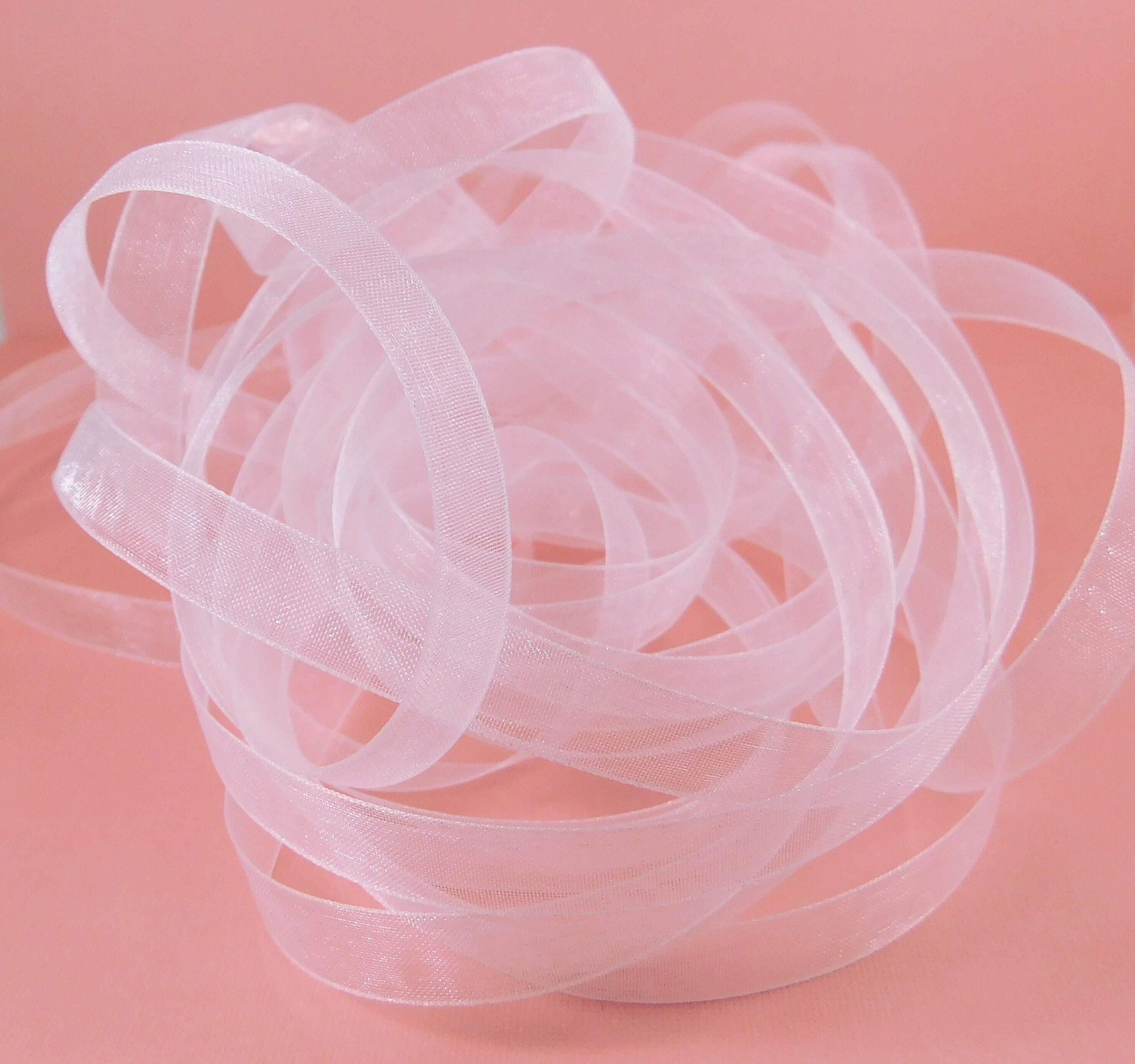 wide sheer ribbon