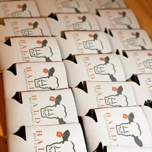 Business merch, custom logo, business items, can covers, can cooler, Christmas gifts, business gifts, logo gifts, freebies