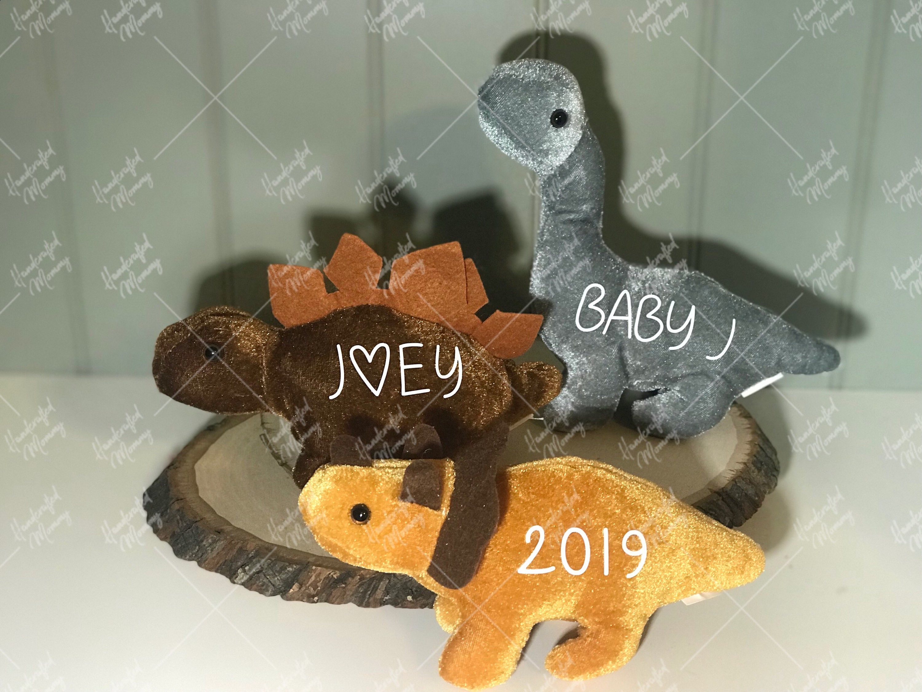 plush dinosaur easter basket