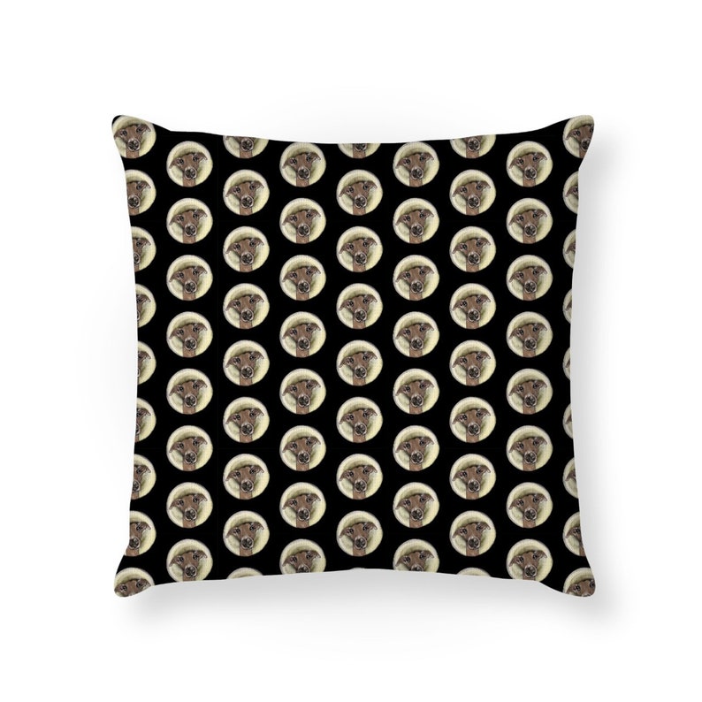 Halo hound cushion cover