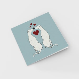 Smoochies greeting card