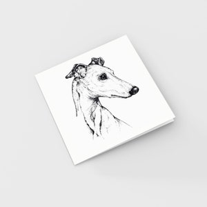 Carte de voeux Gavia | Whippet | Lévrier | Lévrier italien