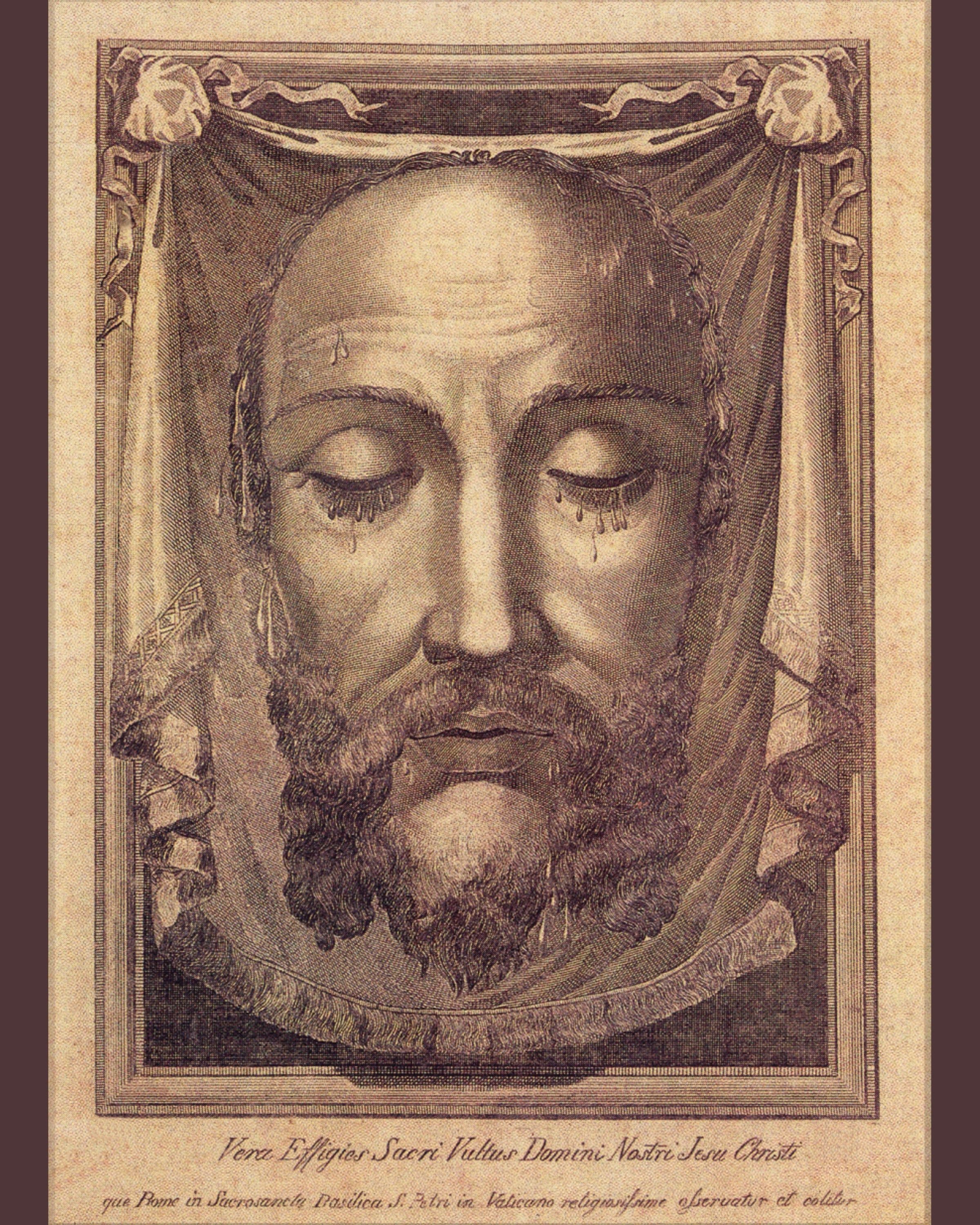 Holy Face of Jesus Print 8.5 X 11 - Etsy