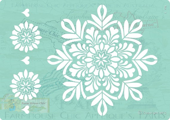 Stencil Mandala Stencil, French Vintage Stencil, Cake Stencil, Furniture Stencil, Wall Stencil, Border Stencil. Stock No: 1