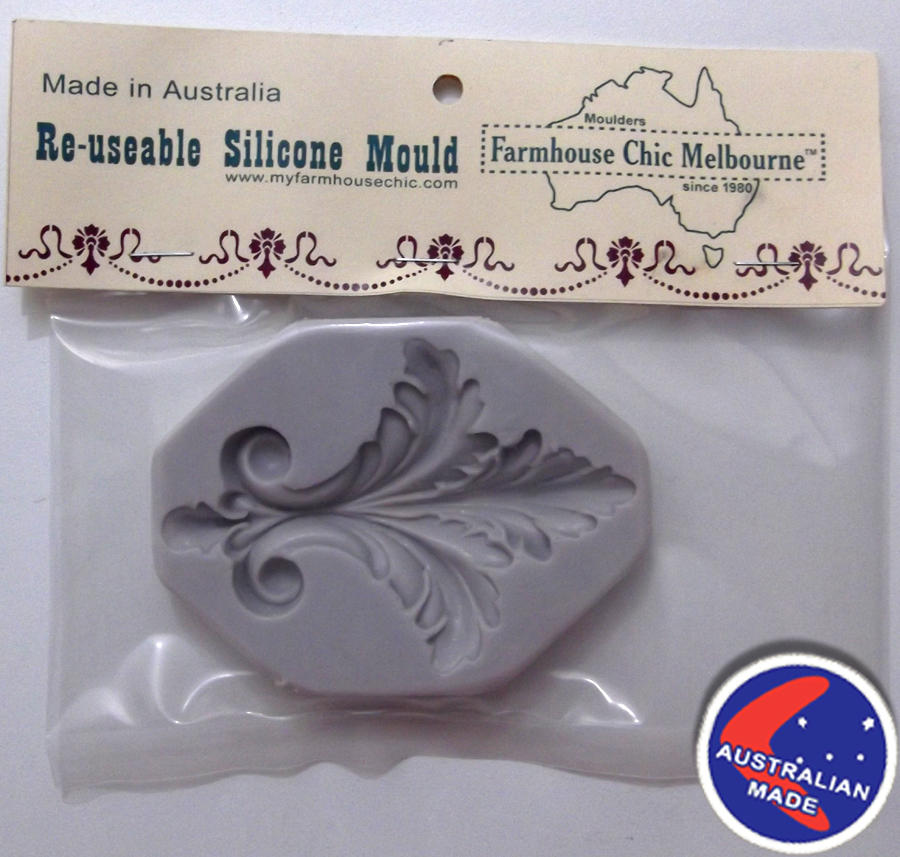 Silicone Mold for Furniture Appliques For Resin, Paper PMC Clay