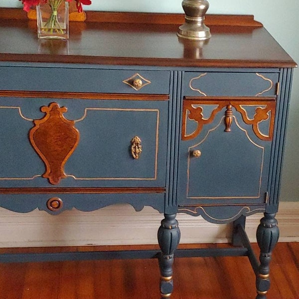 Sold!! Example of my work.  Vintage Buffet / Sideboard from the 1940's