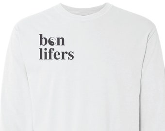 Bon Lifers yin yang limited edition long sleeve t-shirt - preorder - arbonne clothing - arbonne sweatshirt - arbonne sweatpants - bon babe