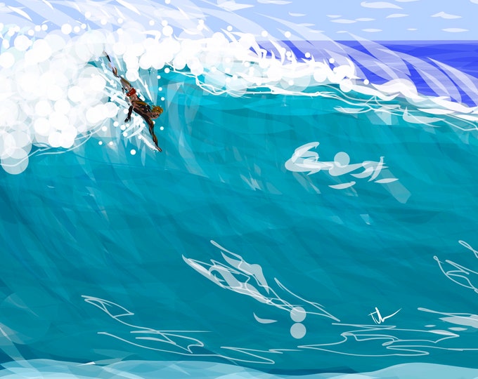 Terry at the Wedge