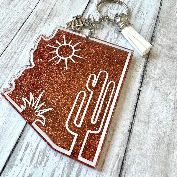 Arizona Keychain Etsy