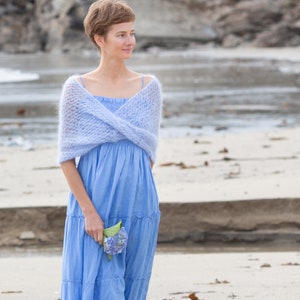 infinity shawl knit pattern