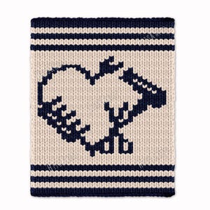 Hair Stylist grobstrick Decke - Fingerstrick - Friseur Überwurf mit Fön und Schere Kamm Motiv Pixel Afghan - Jumbo big Wolle