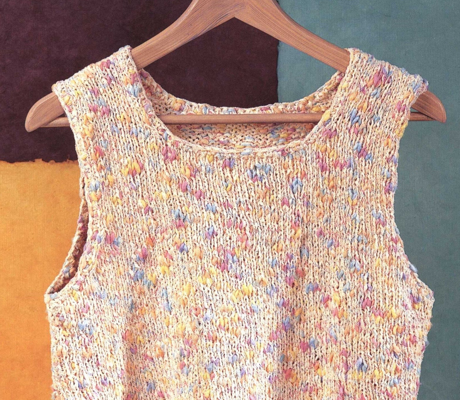 セール】Strawyarn Knit Tanktop（タンクトップ）｜anuke