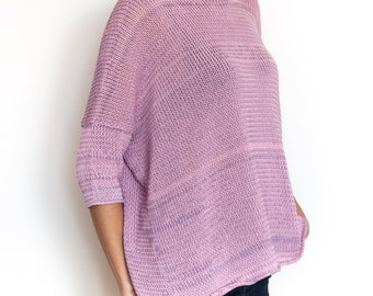 NKNIT pattern pullover sweat ⓪ nknit pattern pullover sweat