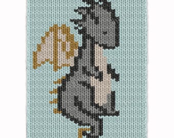 Finger Knitting Pattern PDF, Baby Dragon Knit Kids Blanket, Bulky Jumbo 7 yarn super chunky crib throw afghan newborn toddler child