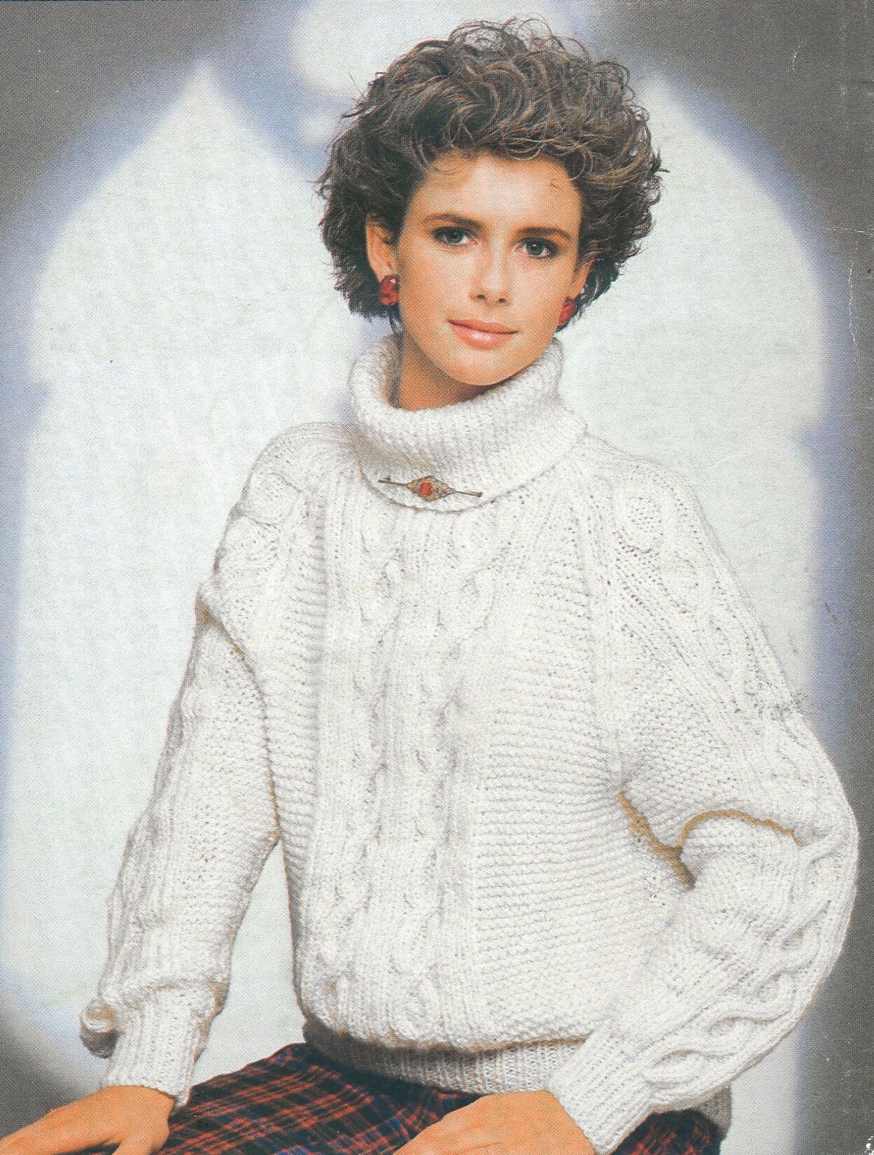 Ameri VINTAGE - LEINWÄNDE . Loop Turtle Knit whiteの通販 by