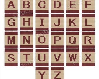 Alphabet A–Z Finger Knit Blanket Patterns Bundle, 26 Letters, Chunky Arm Knitting, Easy Beginner Design