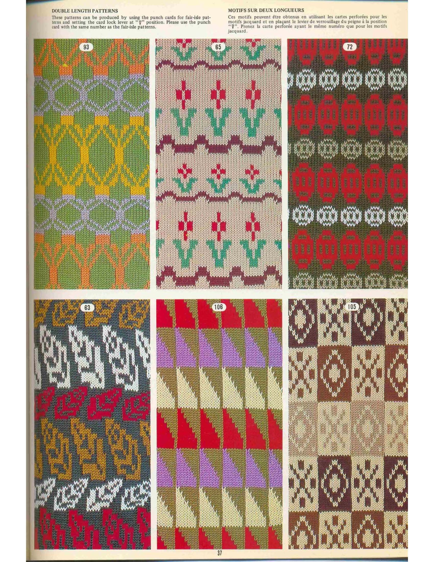 Punch Card Pattern Set of 160 Punchcards Book Pdf Ebook Vintage ...