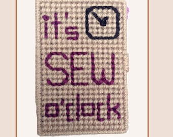 DIY Plastic Canvas Needle Minder/Book e-Pattern Instant Download