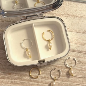 Freshwater Pearl Nose Ring *faux*