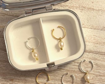 Freshwater Pearl Nose Ring *faux*