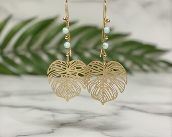 Monsterra Delicate Earrings