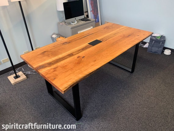 Live Edge Cherry Table Top No Legs Etsy