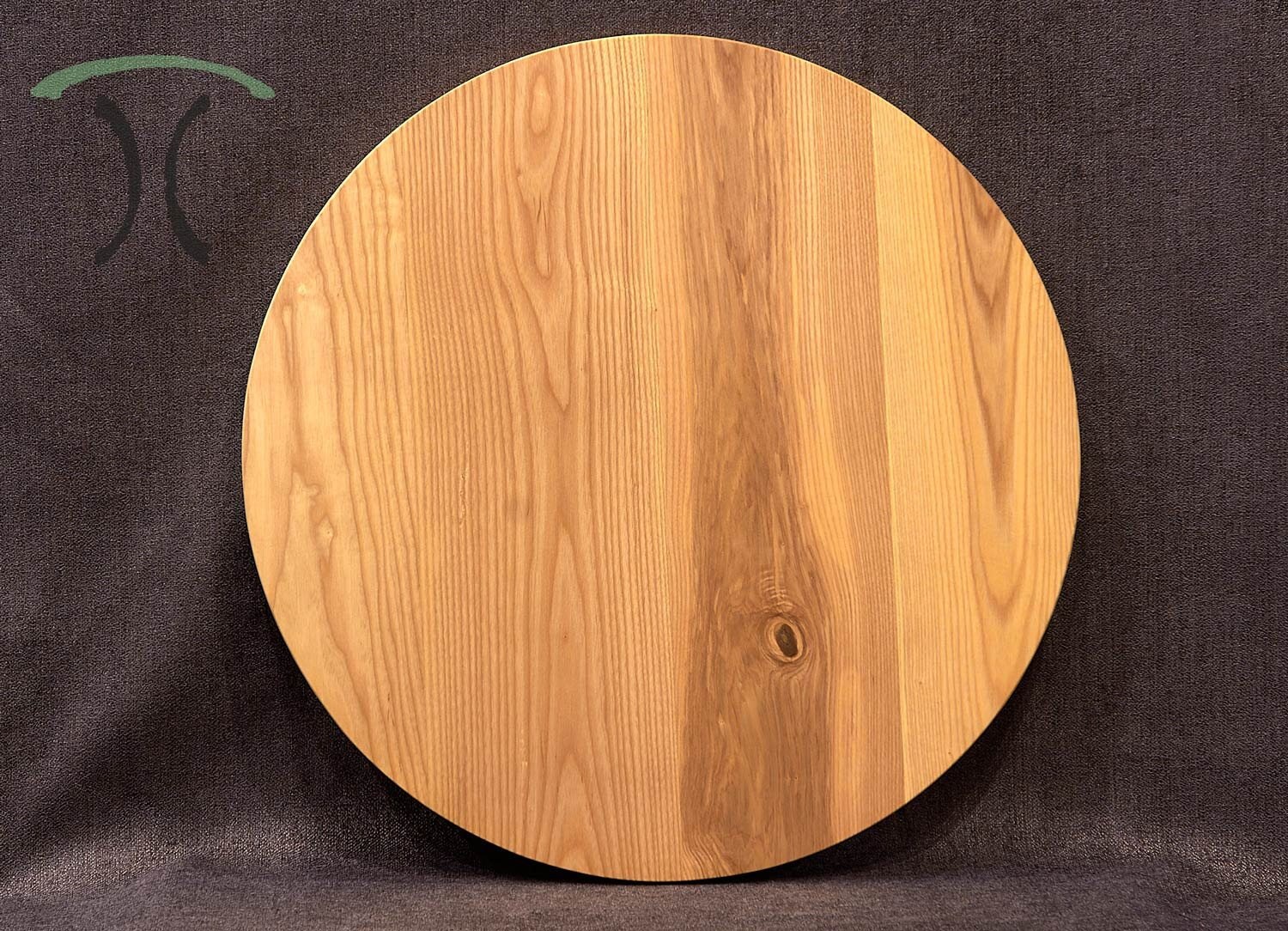 Round Solid Ash Table Top no legs. Etsy