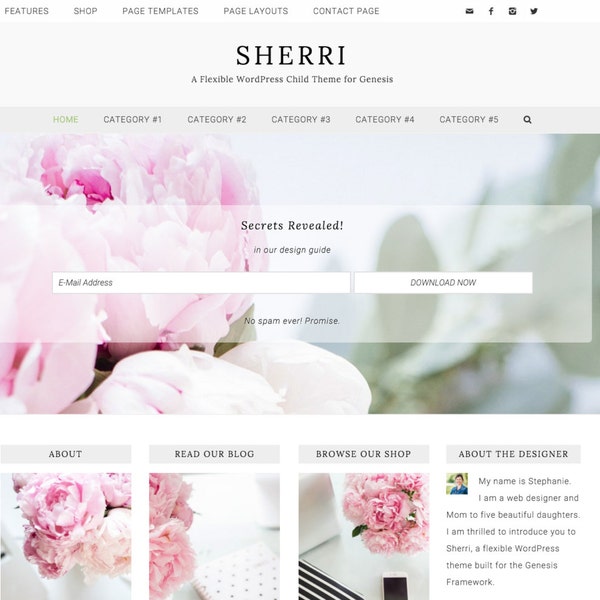 A full width slider Flexible WordPress Child Theme built for Genesis and Self Hosted WordPress websites