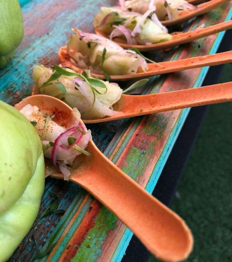 Edible Spoons 100 units Etsy