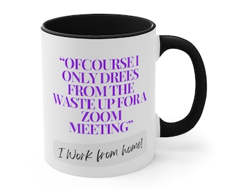 Work From Home Accent Mugs