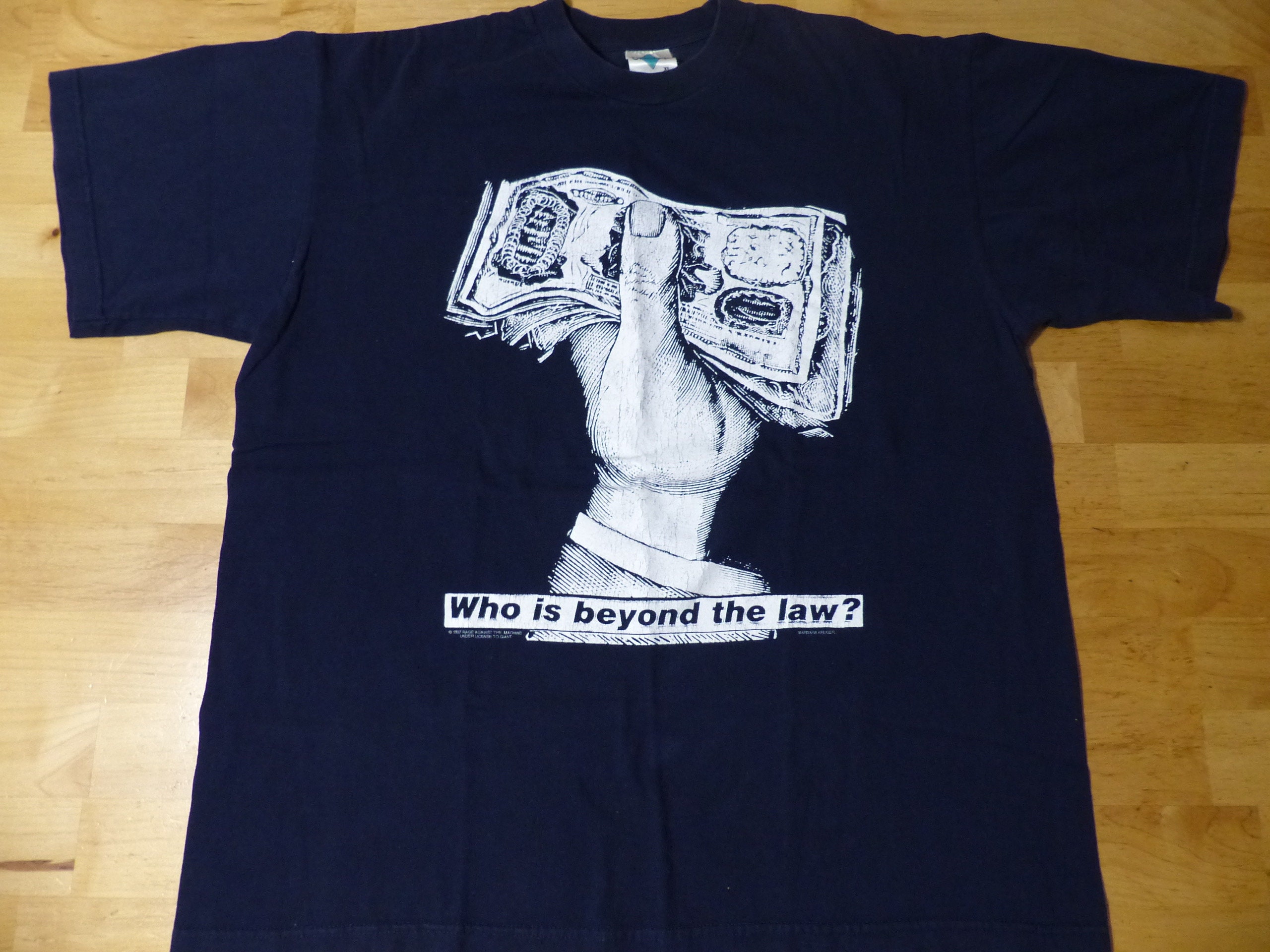1997 Vintage Rage Against the Machine Concert T Shirt - Etsy