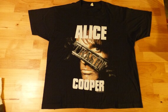 alice cooper trash shirt
