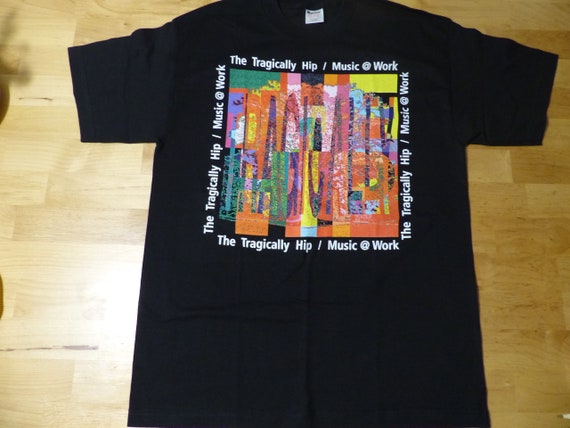 The Tragically Hip - Music @ Work t shirt - Large