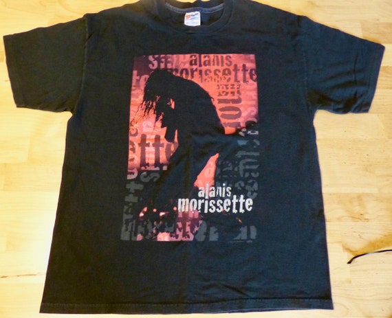 1996 Alanis Morissette T shirt Jagged Little Pill