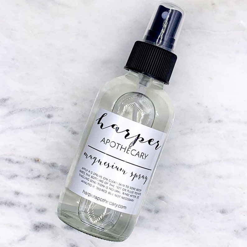 Magnesium Spray / Sore Muscle Relief / Sleep Aid / Magnesium Etsy