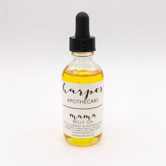 Mama Belly Oil Tummy Oil Stretch Mark Oil Pregnancy Oil Etsy