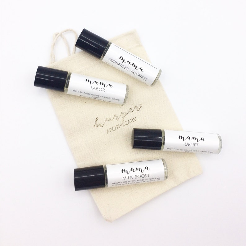 New Mama Essential Oil Gift Set Pregnancy Gift Expecting Etsy