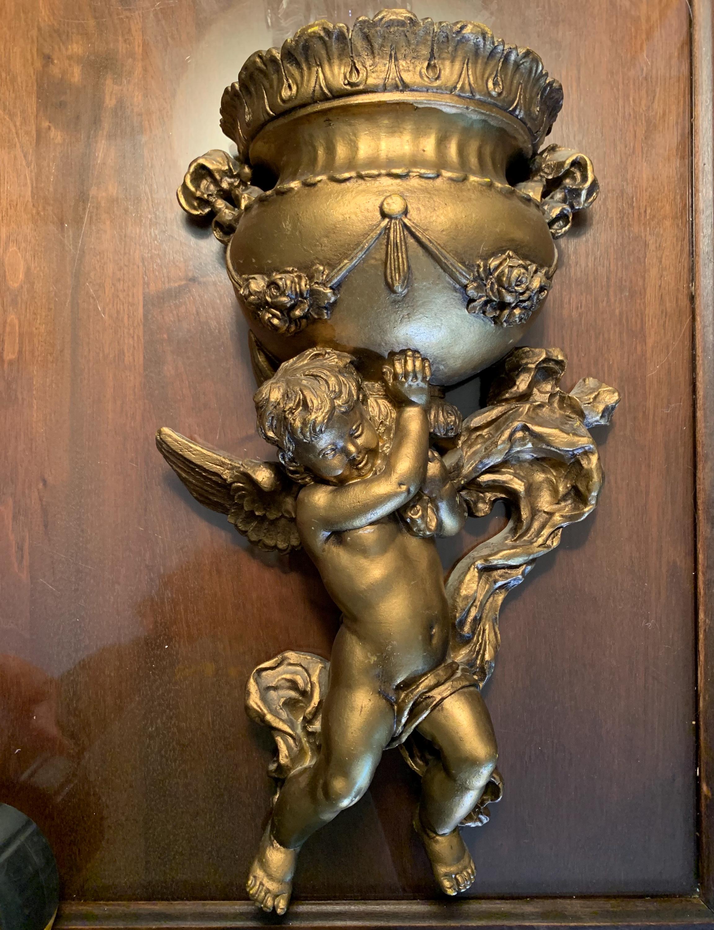 Homco Gold Angels - Etsy