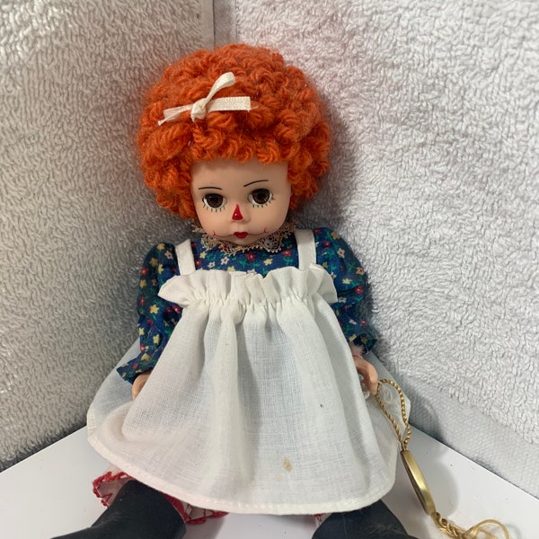 Madame Alexander Mop Top Wendy 8” doll 1990’s wrist tag